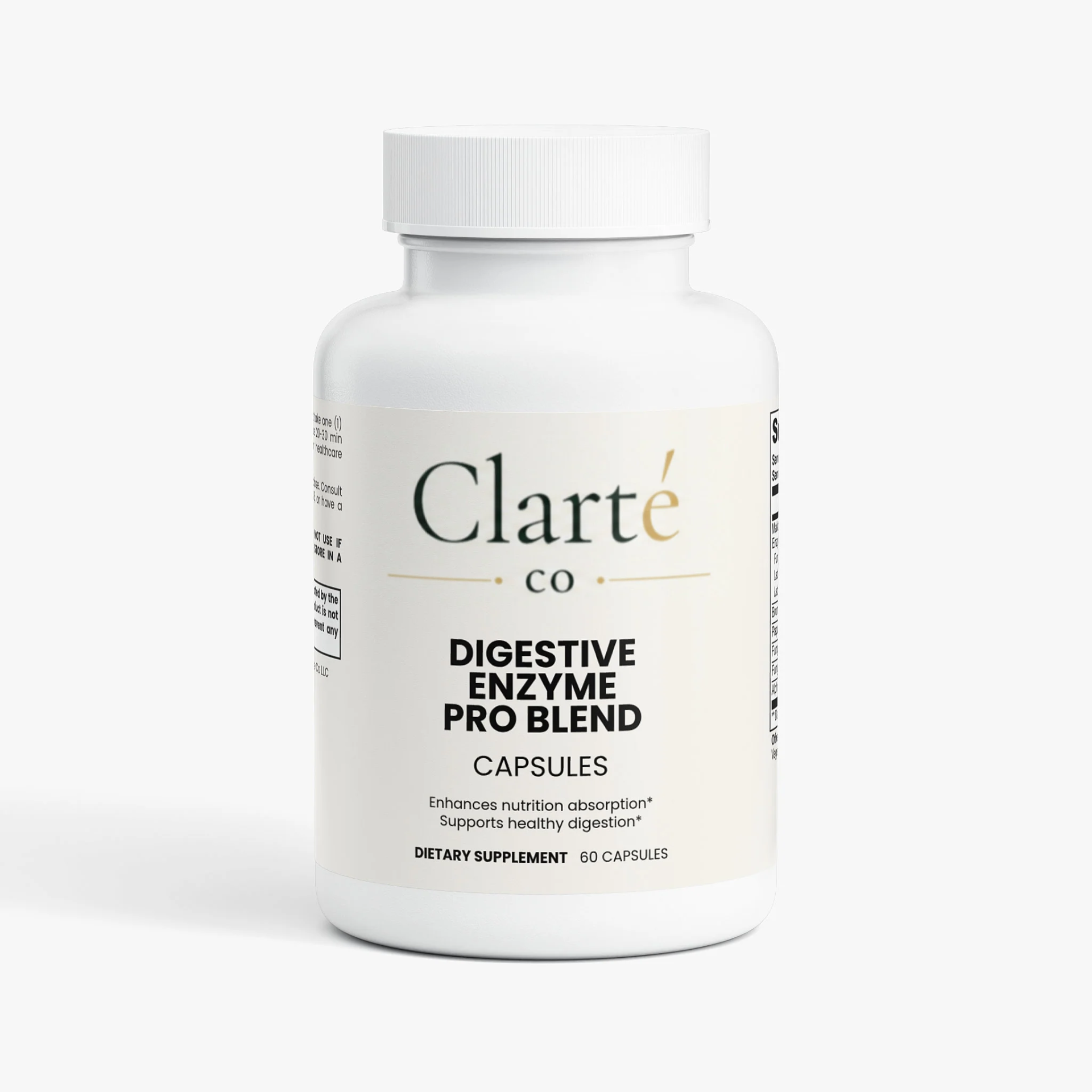 Clarté supplement bottle